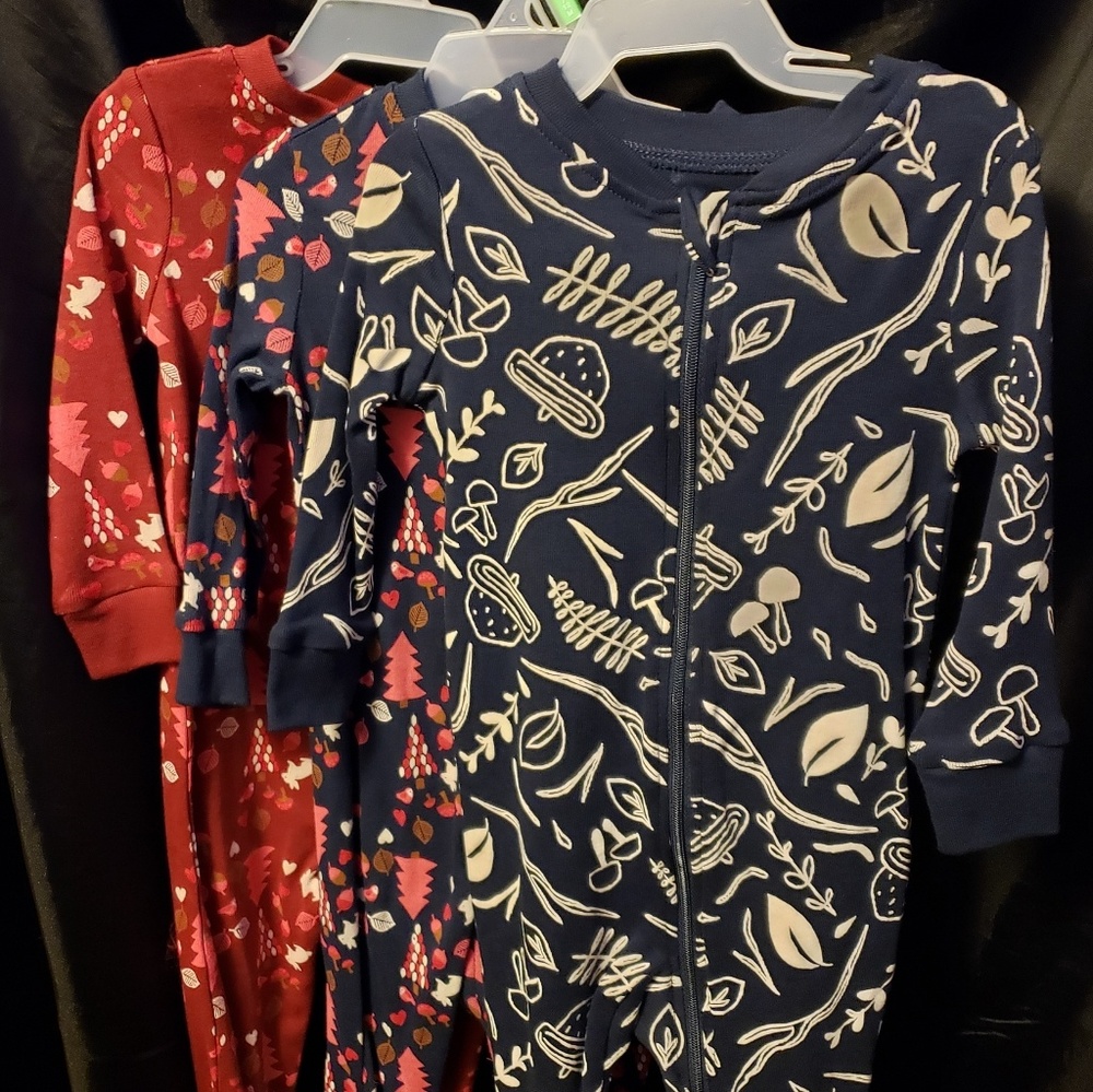6-12 months sleepers  set of 3